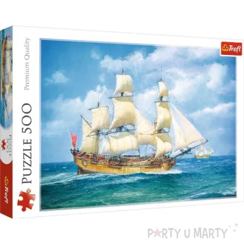 puzzle morska podroz trefl 500 elementow