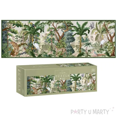 puzzle secret garden panoramiczne interdruk 1000 elementow