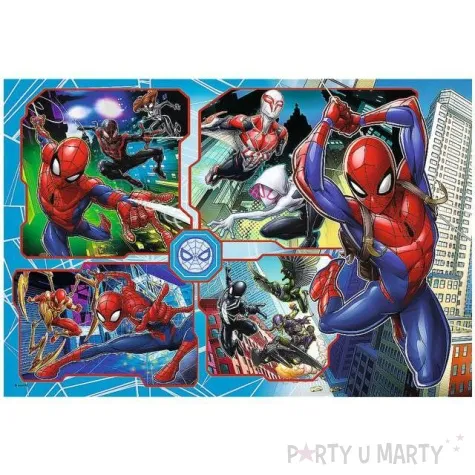 puzzle spider man w akcji trefl 160 elementow