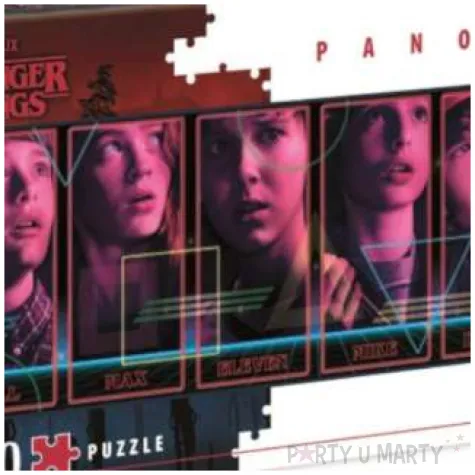 puzzle stranger things panorama clementoni 1000 elementow