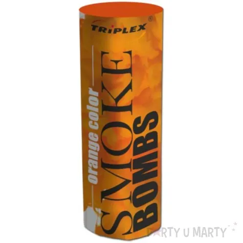 raca dymna smoke bombs pomaranczowa z lontem 130x40 mm
