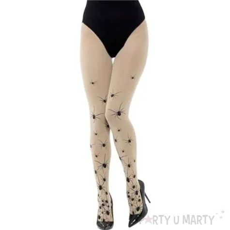 rajstopy czarne pajaki smiffys rozm uniw