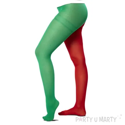 rajstopy elfa czerwono zielone fyasa rozm uniw