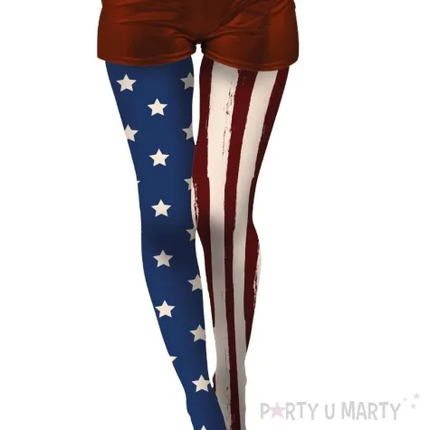 rajstopy flaga usa guirca rozm uniw