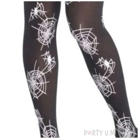 rajstopy pajaki i pajeczyny czarne carnival toys uniw