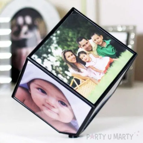 ramka na zdjecia fotokostka obrotowa gadget master 11 x 11 cm