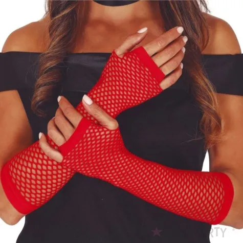 rekawiczki azurowe czerwone guirca 26 cm