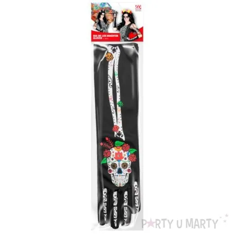 rekawiczki kosciotrup dia de los muertos widmann rozm uniwersalny