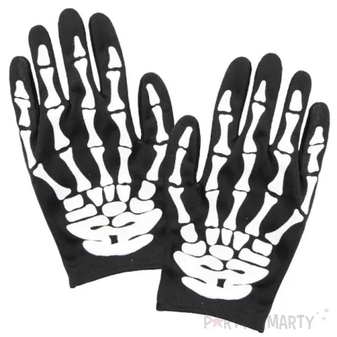 rekawiczki kosciotrup uniwersalne czarne widmann