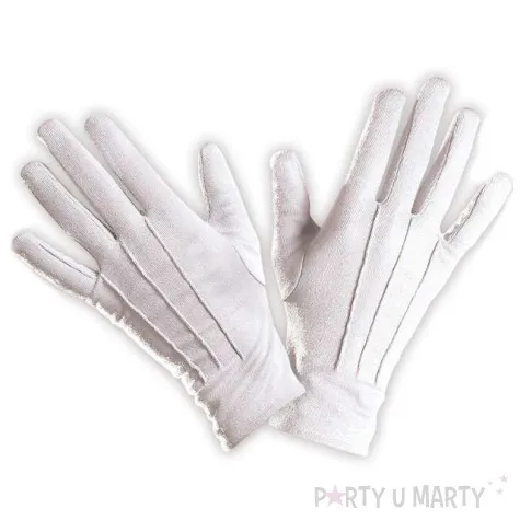 rekawiczki swiety mikolaj biale widmann