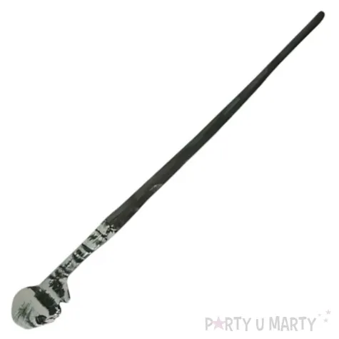 rozdzka party czaszka czarny tropic 45 cm