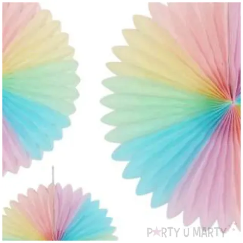 rozeta wiszaca beauty and charm teczowa godan 3 szt