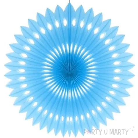 rozeta wiszaca oczko blekitna 40 cm