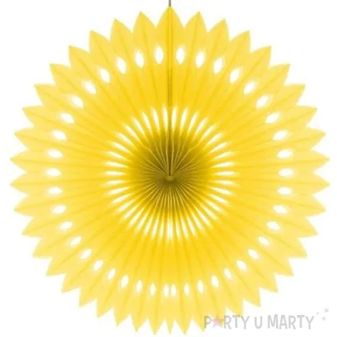 rozeta wiszaca oczko zolta 40 cm