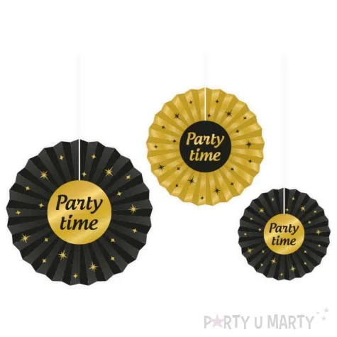 rozeta wiszaca party time classy party 3 szt pd party