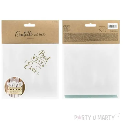 rozki konfetti classic zlote partydeco