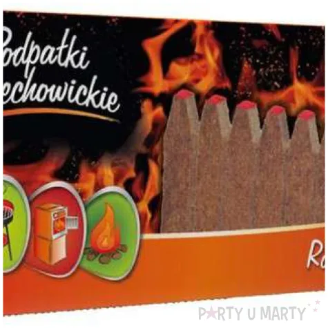 rozpalacz do grilla i kominka 2 w 1 12 szt