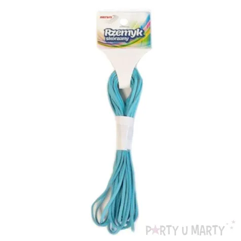 rzemyk skorzany niebieski brewis 5m