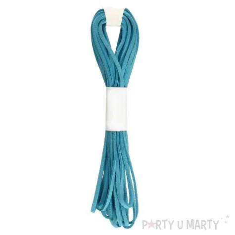 rzemyk skorzany niebieski brewis 5m