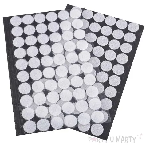 rzep samoprzylepny koleczka bialy stoklasa 15 mm 60 szt