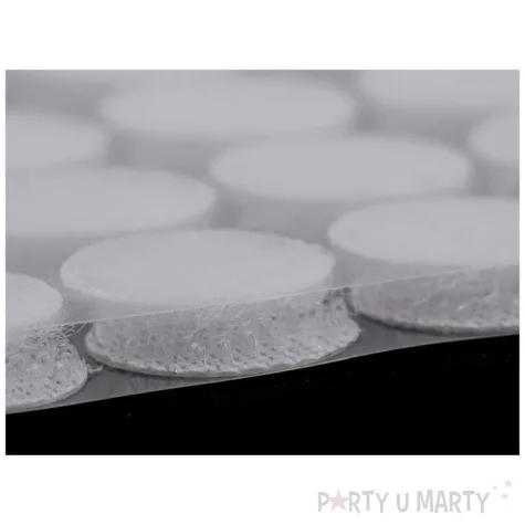 rzep samoprzylepny koleczka szary stoklasa 15 mm 60 szt