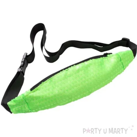 saszetka nerka neon zielona folat