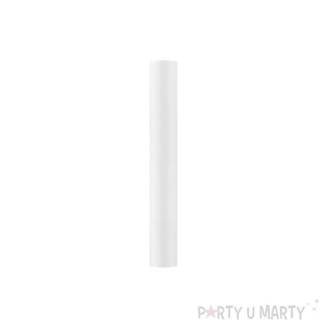 satyna gladka biala partydeco 0 36 x 9 m