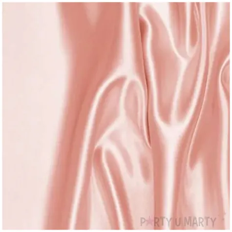 satyna gladka brzoskwinia partydeco 0 48 x 9 m