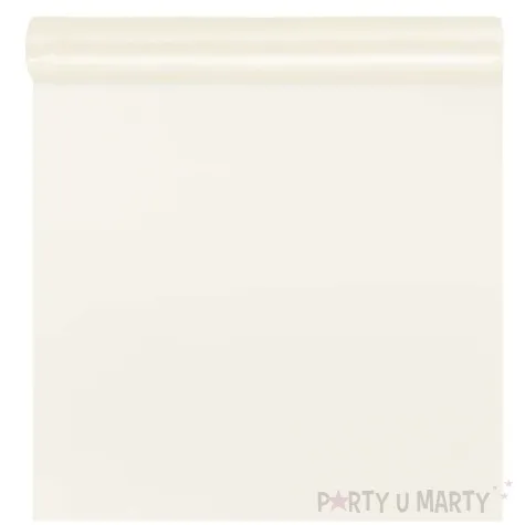 satyna gladka ecru partypal 0 36 x 9 m