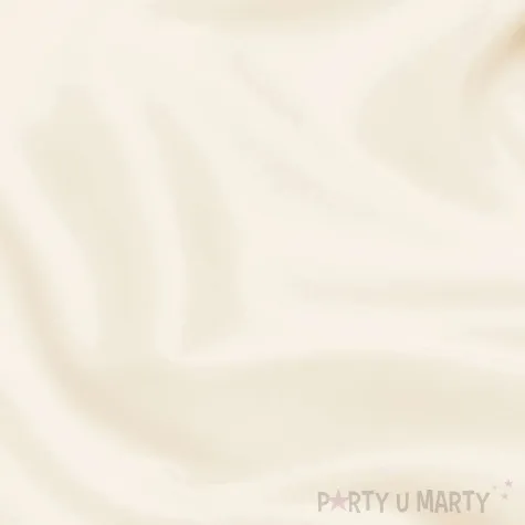 satyna gladka ecru partypal 0 36 x 9 m