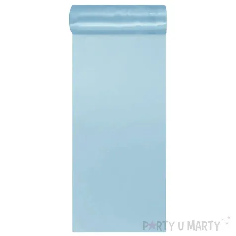 satyna gladka niebieski jasny partypal 0 16 x 9 m