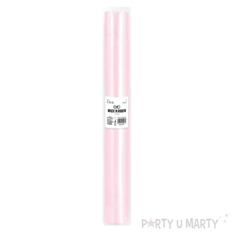 satyna gladka rozowy jasny partypal 0 36 x 9 m