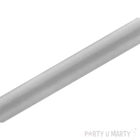 satyna gladka srebrna 0 36 x 9 m