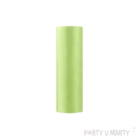 satyna gladka zielone jabluszko partydeco 0 16 x 9 m