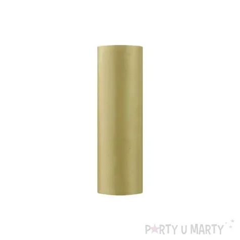 satyna gladka zlota partydeco 0 16 x 9 m