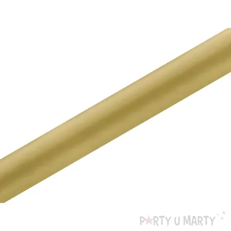 satyna gladka zlota partydeco 0 36 x 9 m