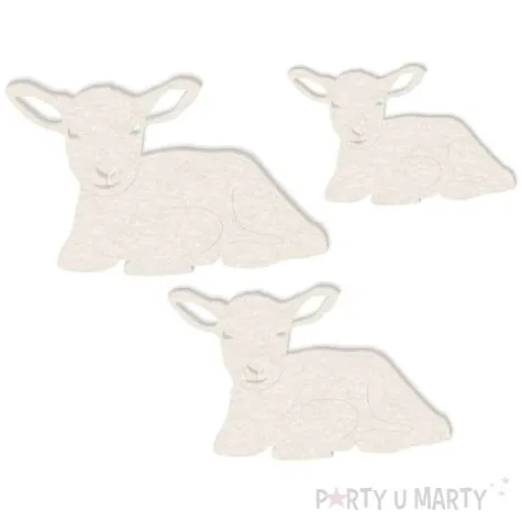 scrapki beermata baranek wielkanocny 70 60 50 mm 3 szt