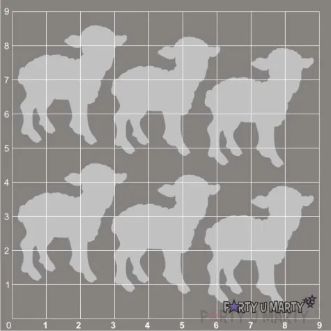 scrapki beermata baranki 32x35 mm 6 szt