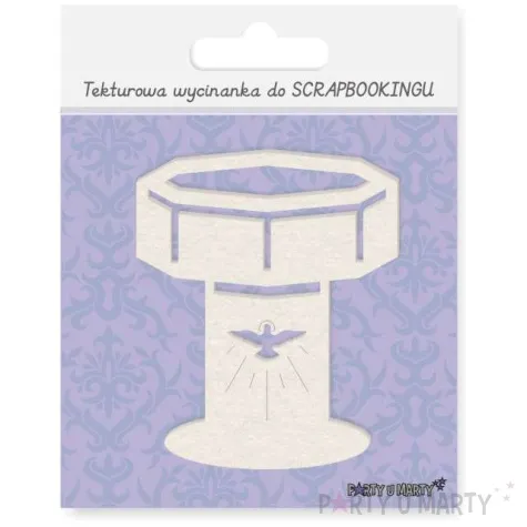 scrapki beermata chrzcielnica golabek 65x80 mm