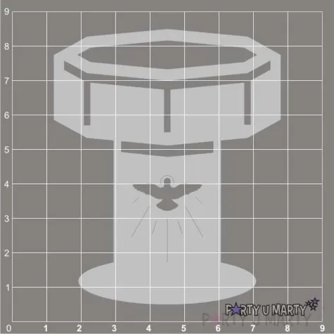 scrapki beermata chrzcielnica golabek 65x80 mm