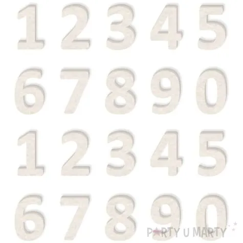 scrapki beermata cyferki 0 9 classic 15 mm 20 szt