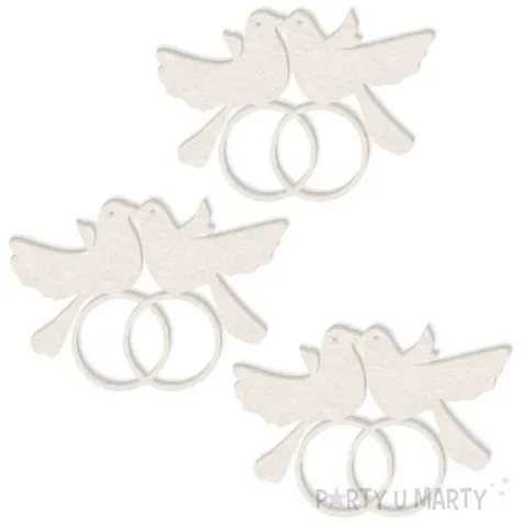 scrapki beermata golabki z obraczkami 56x38 mm 3 szt