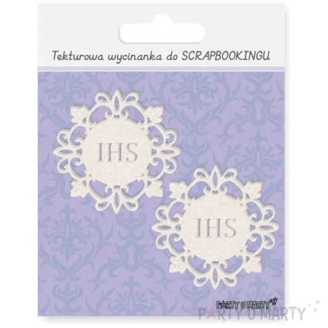 scrapki beermata hostia ihs art winorosl 50x50 mm 2 szt