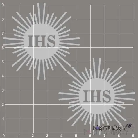 scrapki beermata hostia ihs saint 54x54 mm 2 szt
