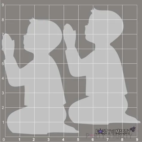 scrapki beermata komunia chlopiec 52x80 mm 2 szt