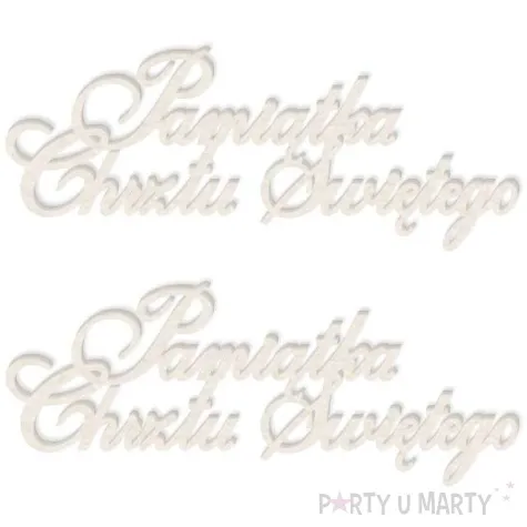 scrapki beermata napis pamiatka chrztu swietego 92x36 mm