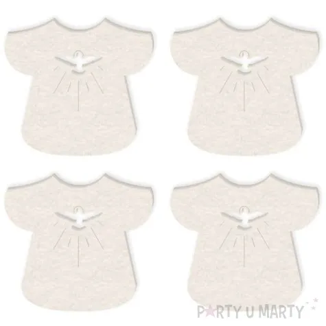 scrapki beermata szatka do chrztu z golebiem 73x40 mm 4 szt