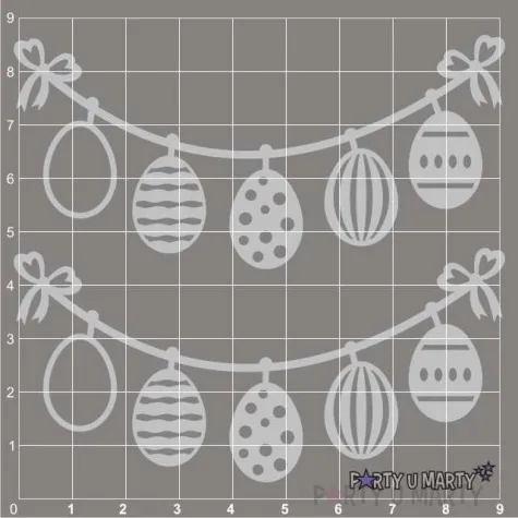 scrapki beermata sznureczek jajka 92x44 mm 2 szt