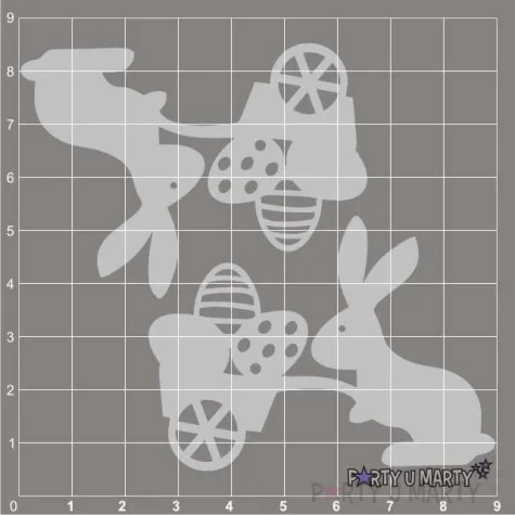 scrapki beermata zajac z wozkiem 65x48 mm 2 szt