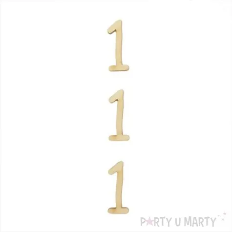 scrapki drewniane ds011 1 urodziny 3 szt